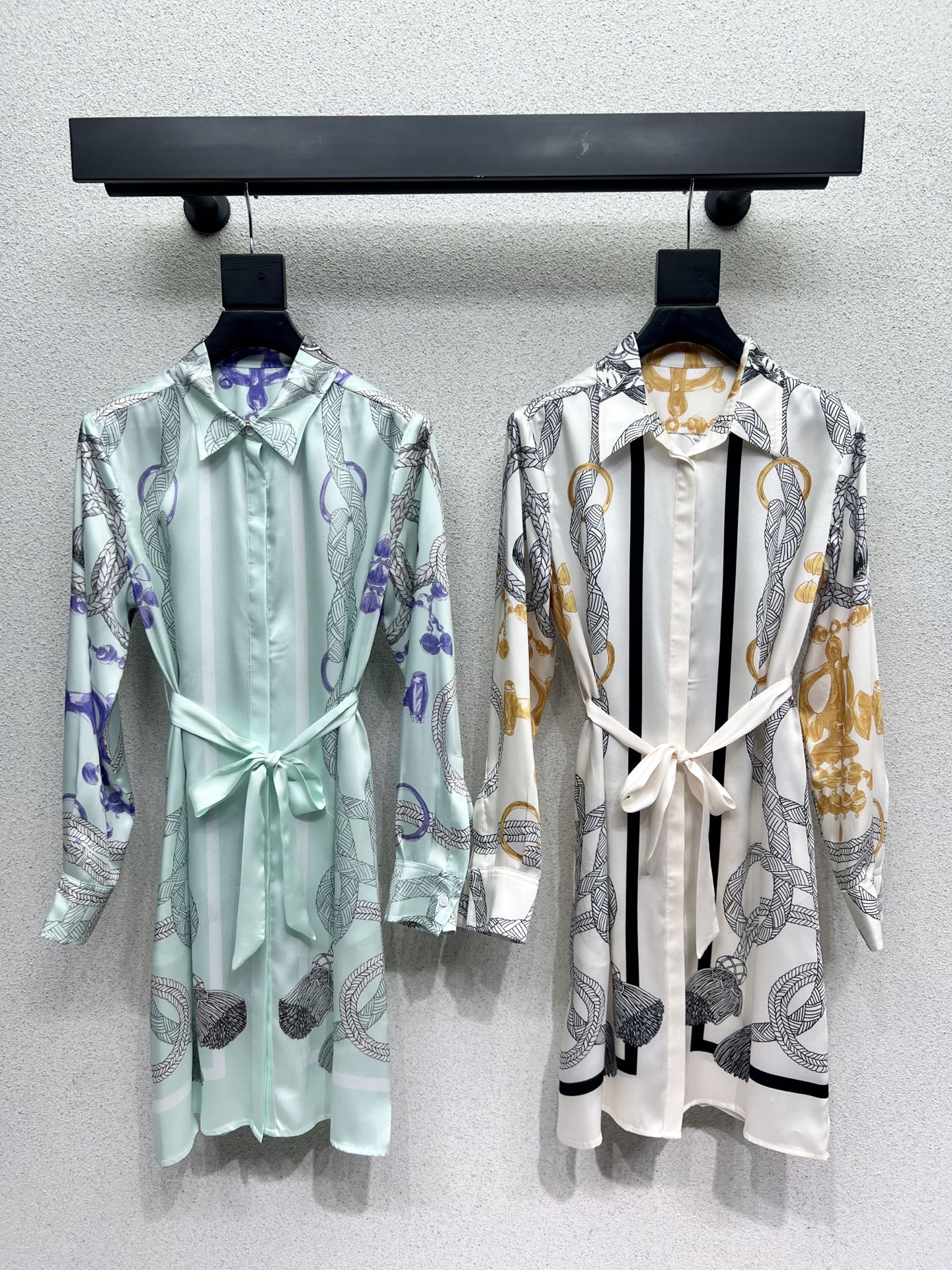 Herm 25fw printed dress