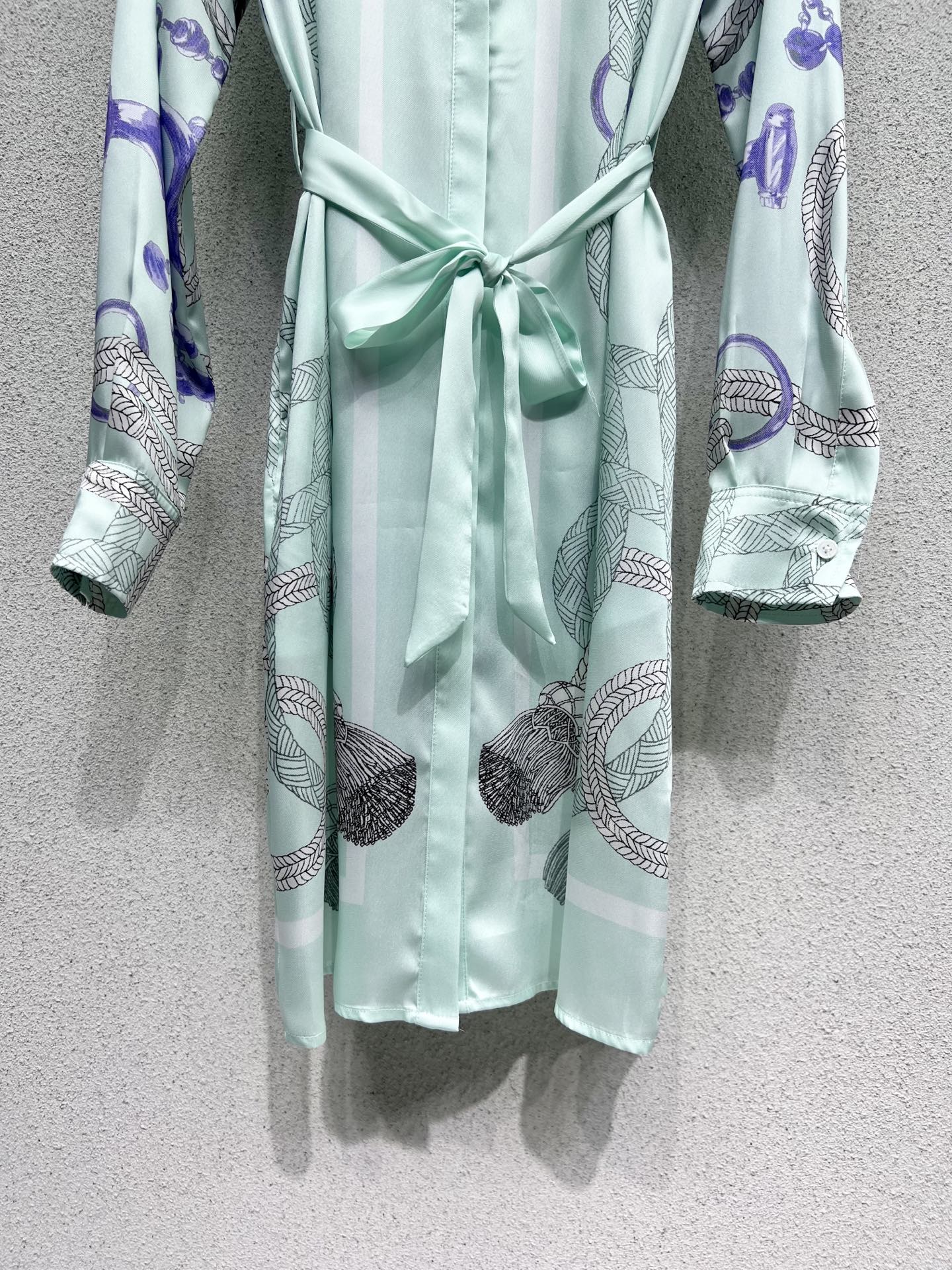 Herm 25fw printed dress