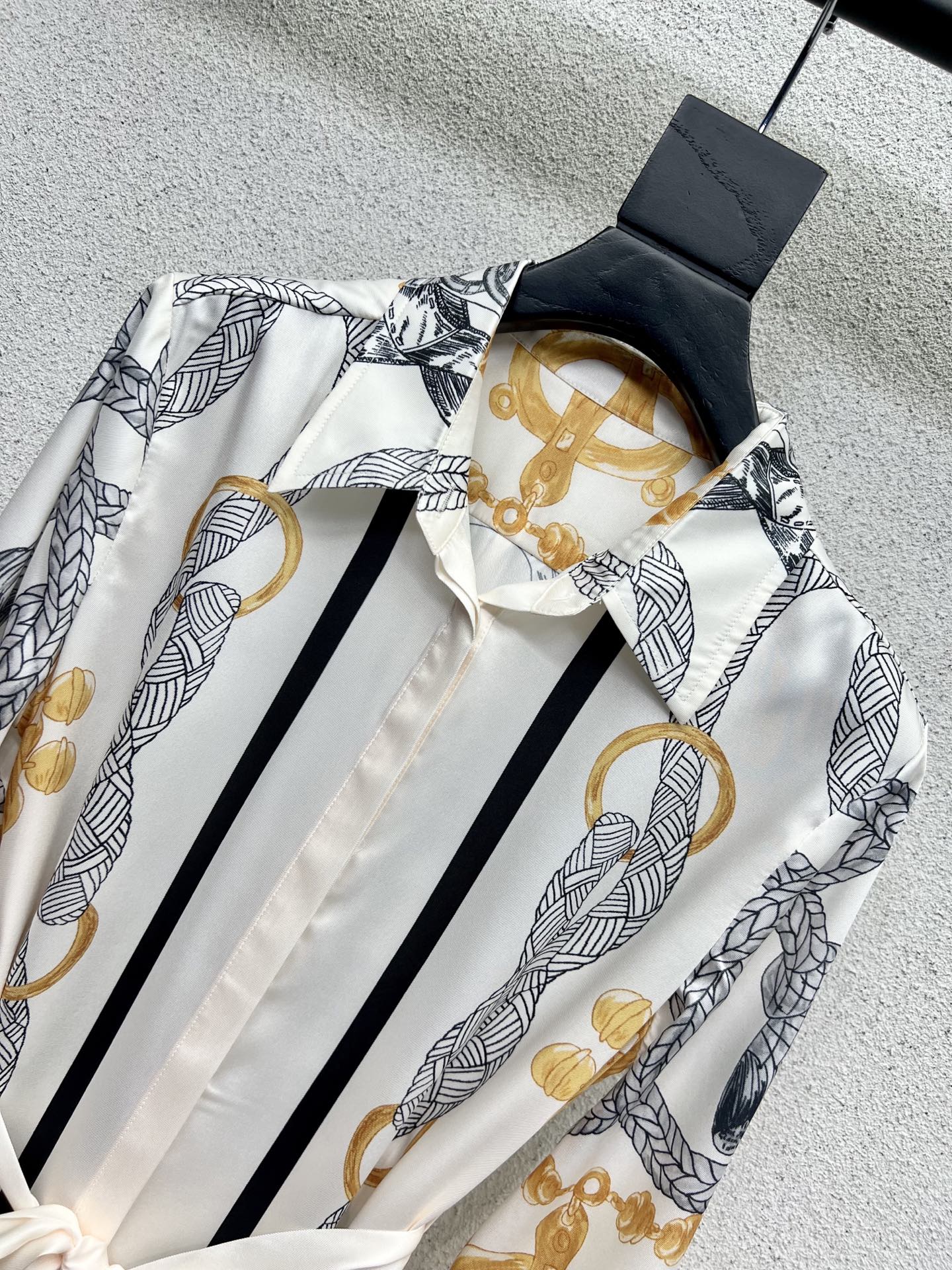 Herm 25fw printed dress