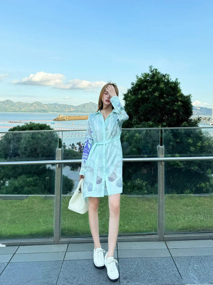 Herm 25fw printed dress