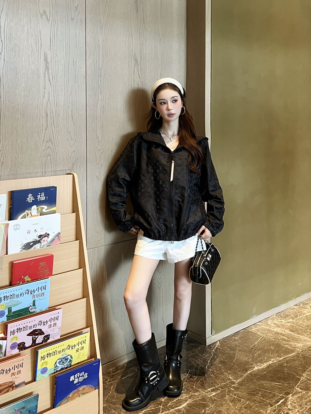Louis 25fw printed jacket