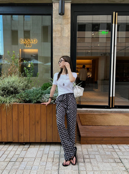 Louis  25fw printed pants