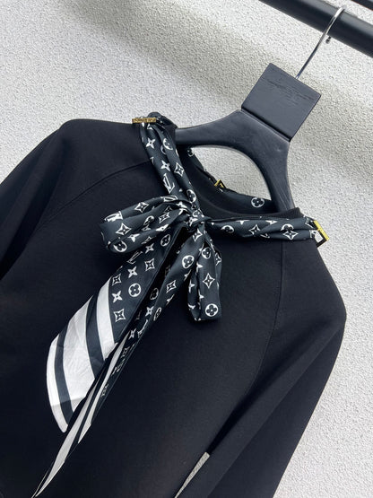 Louis 25fw  scarf Hoodie
