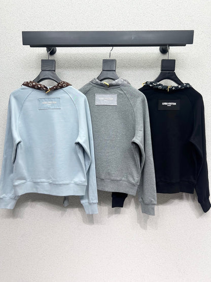 Louis 25fw  scarf Hoodie