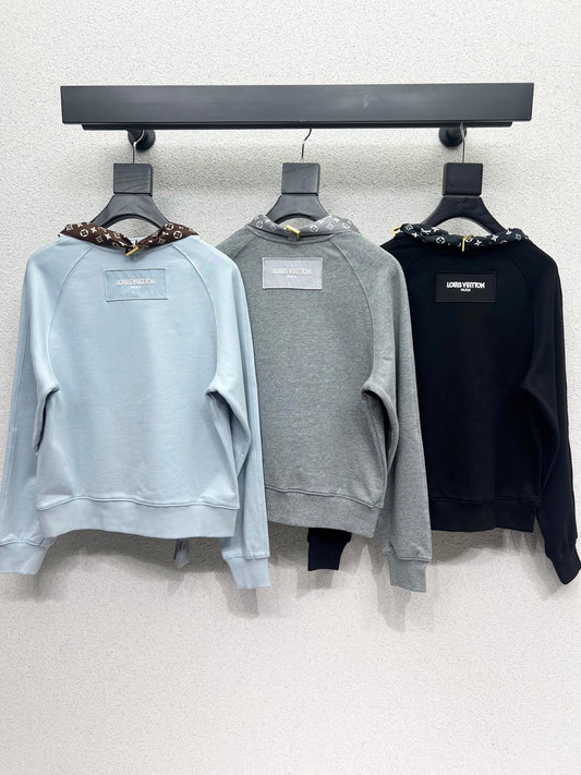 Louis 25fw  scarf Hoodie