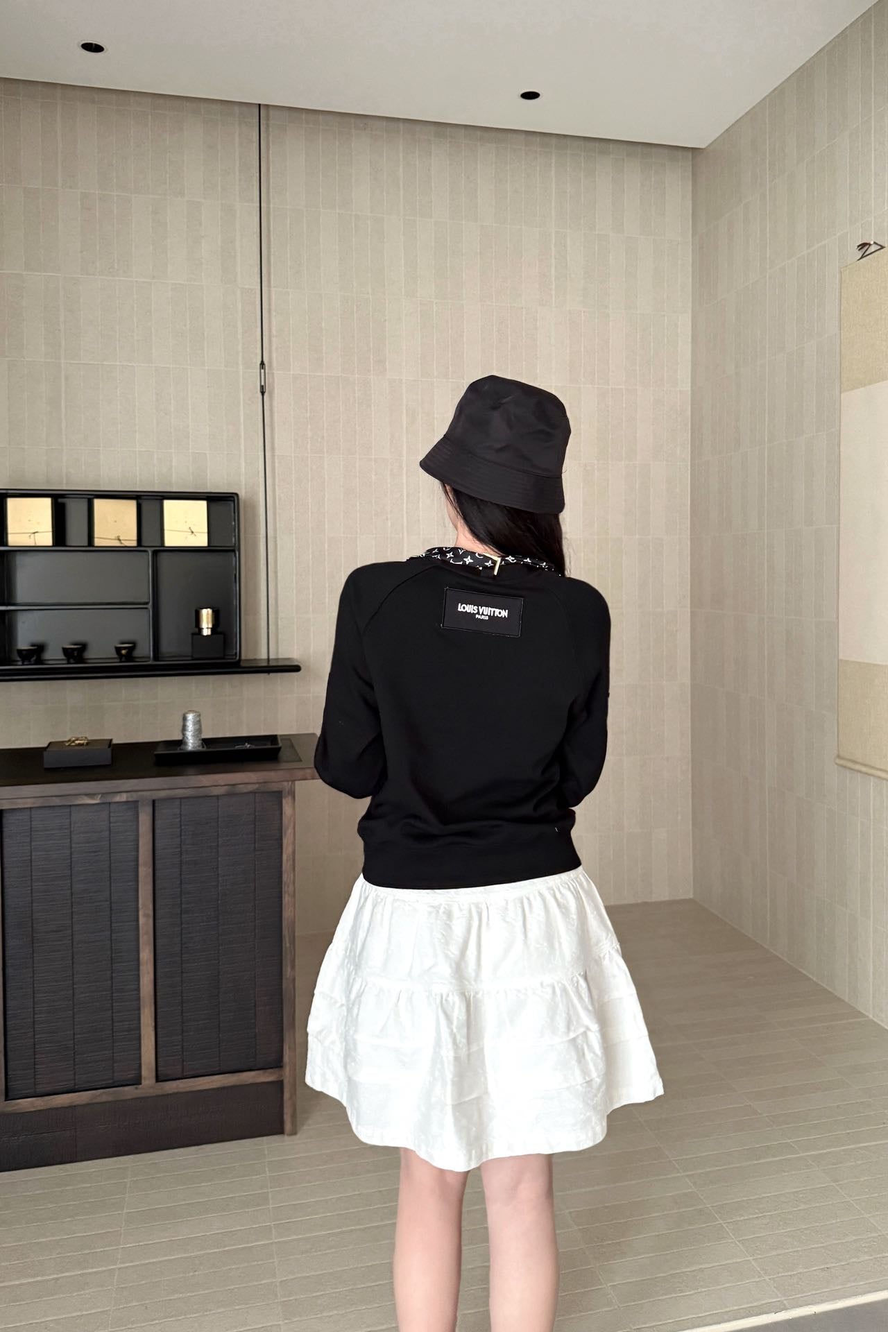 Louis 25fw  scarf Hoodie