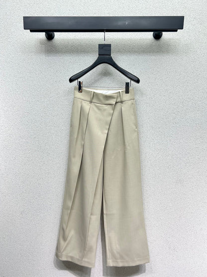 Loe 25fw pleated pants