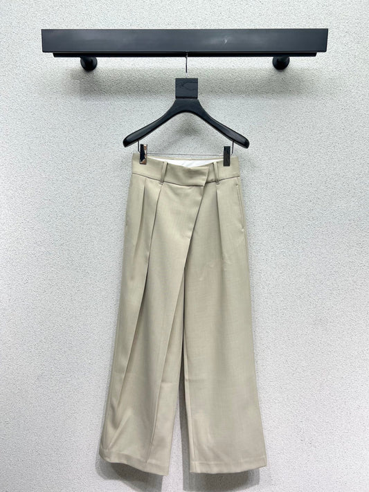 Loe 25fw pleated pants