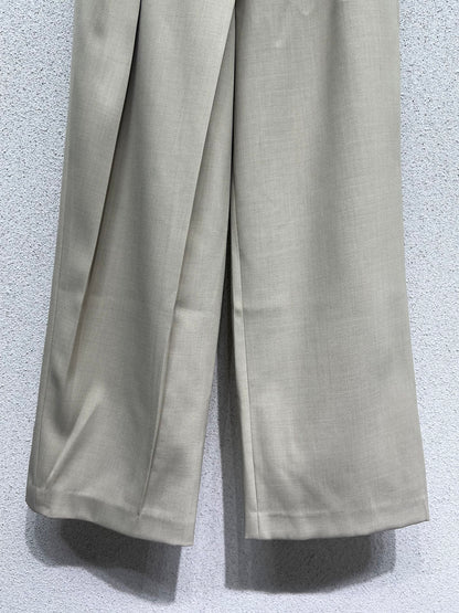 Loe 25fw pleated pants