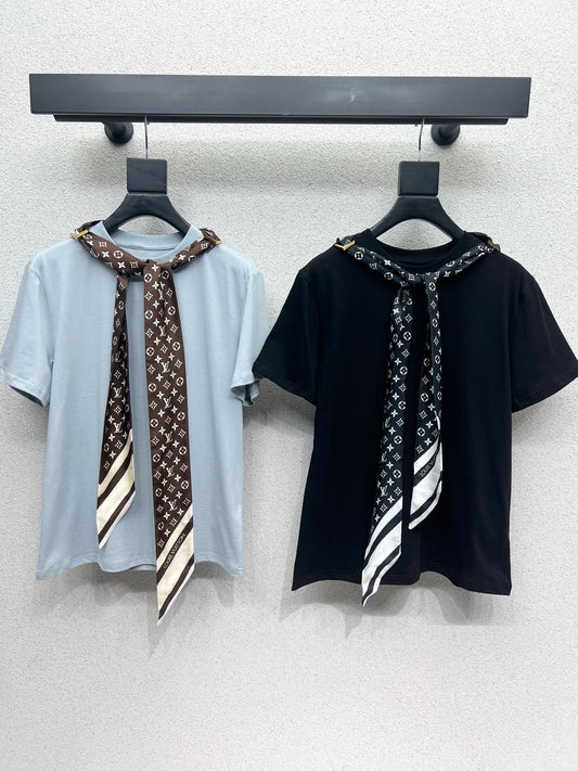 Louis 25fw  Scarf T-shirt