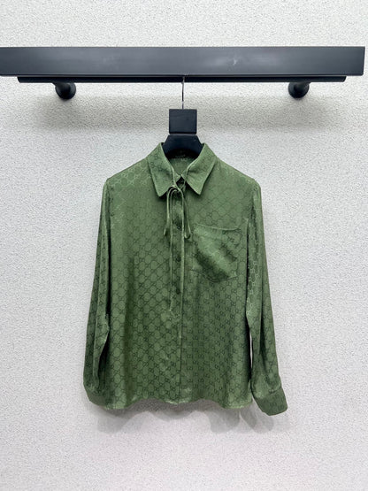Guc 25ss jacquard shirt