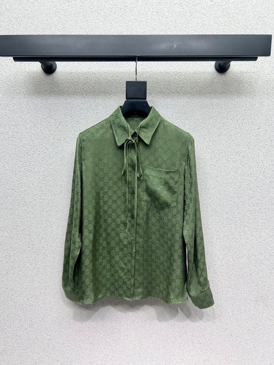 Guc 25ss jacquard shirt