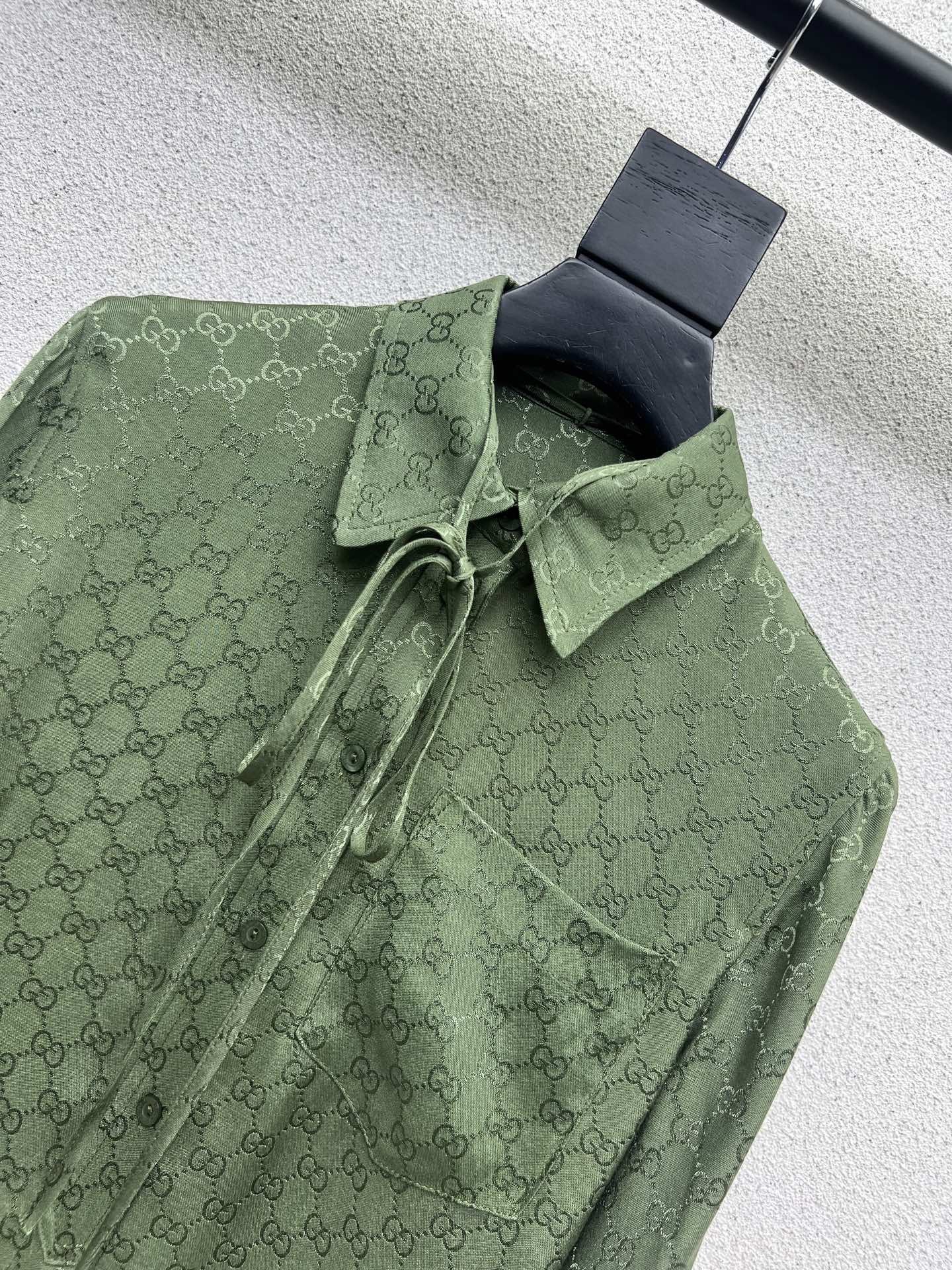 Guc 25ss jacquard shirt
