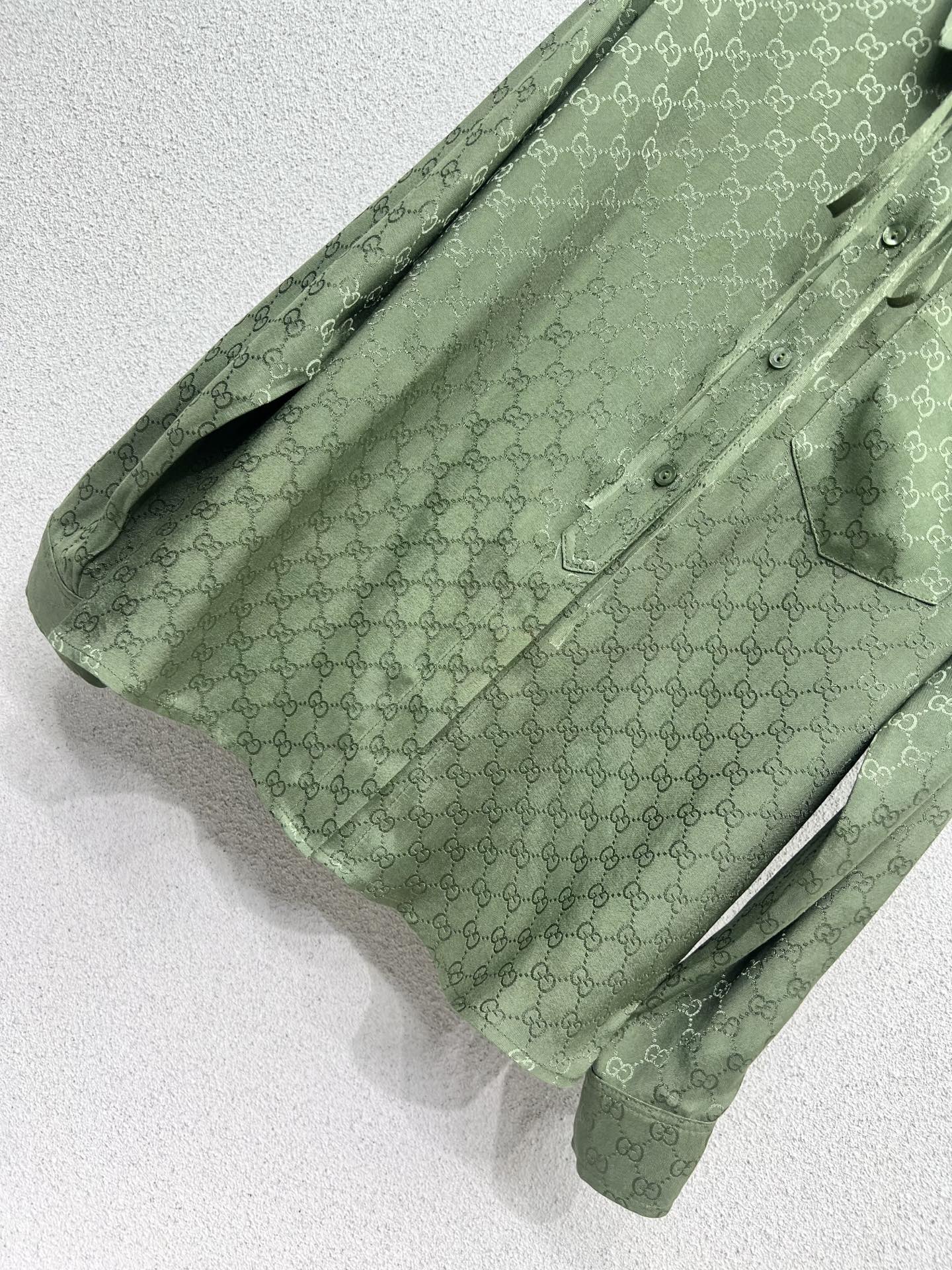 Guc 25ss jacquard shirt