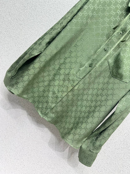 Guc 25ss jacquard shirt