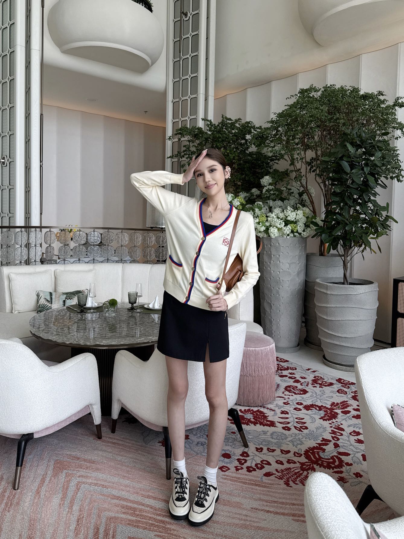 Loe 25fw knitted cardigan