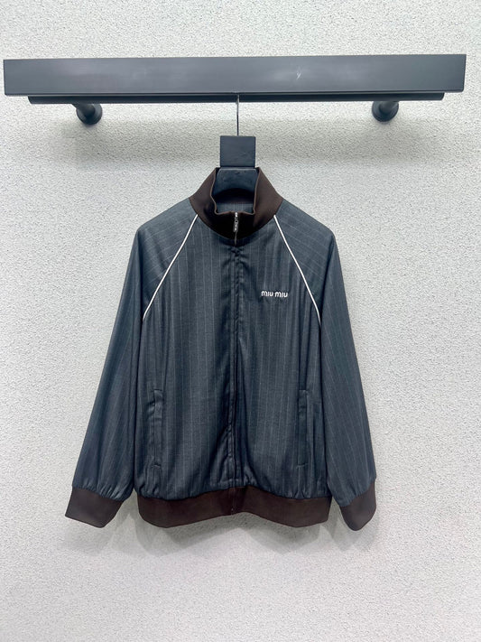 Miu 25fw embroidered coat