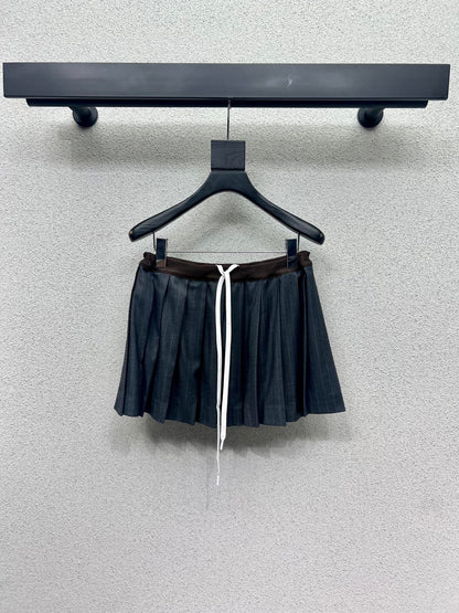 Miu 25fw embroidered skirts