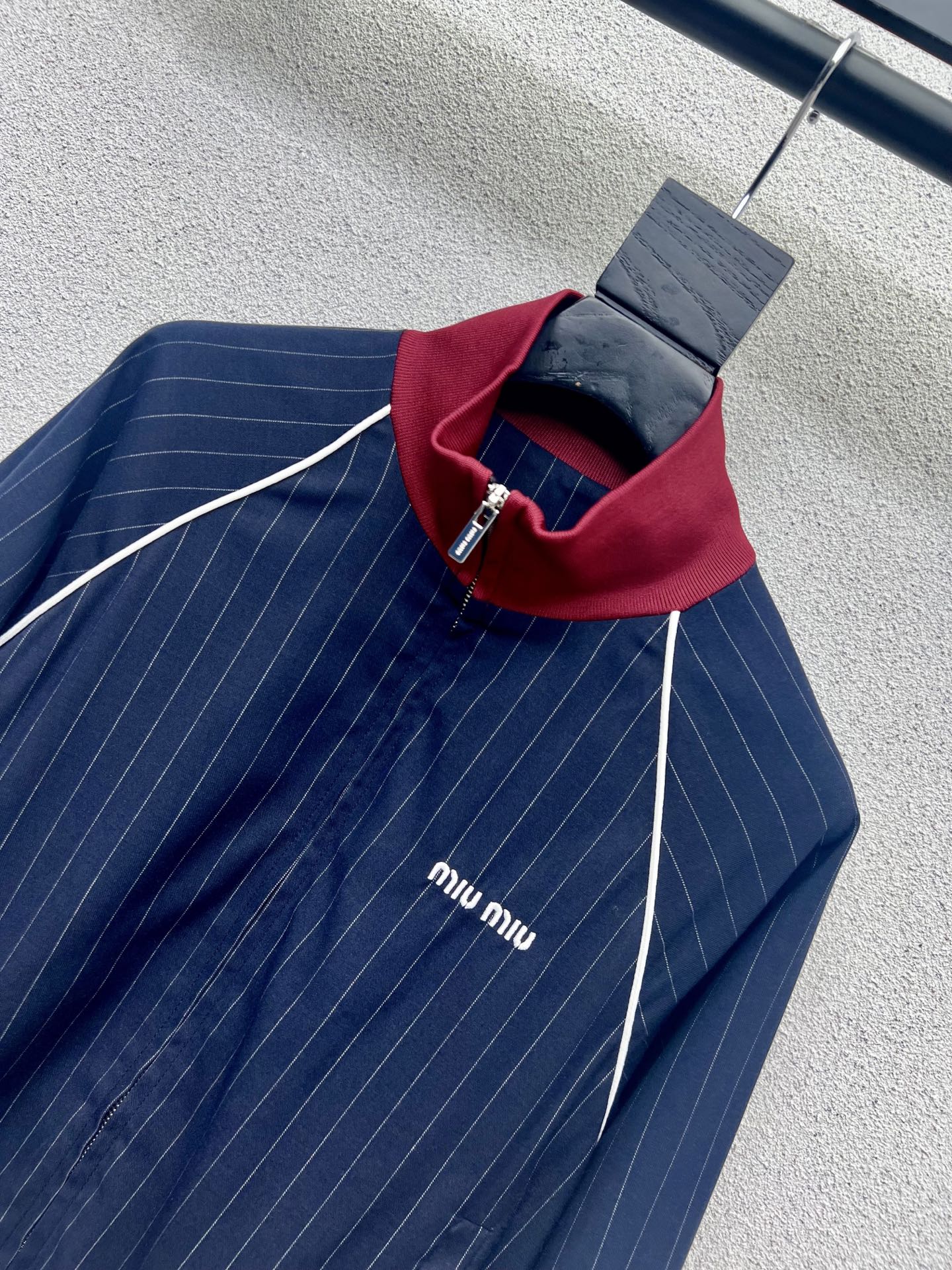Miu 25fw embroidered coat