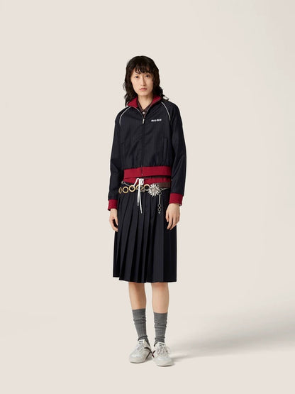 Miu 25fw embroidered coat