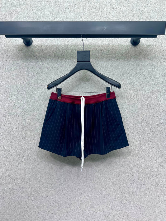 Miu 25fw embroidered short