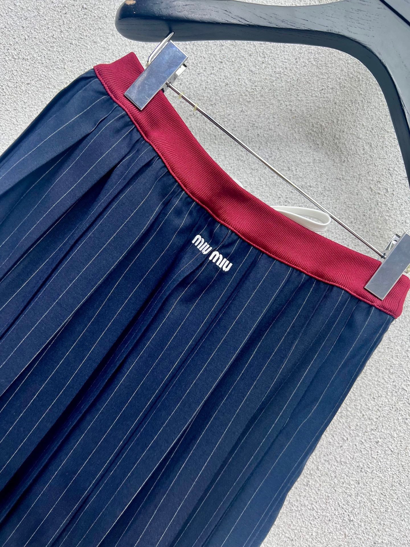 Miu 25fw pleated skirts