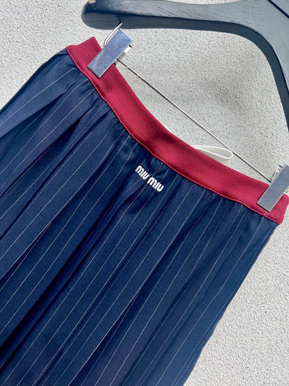 Miu 25fw pleated skirts