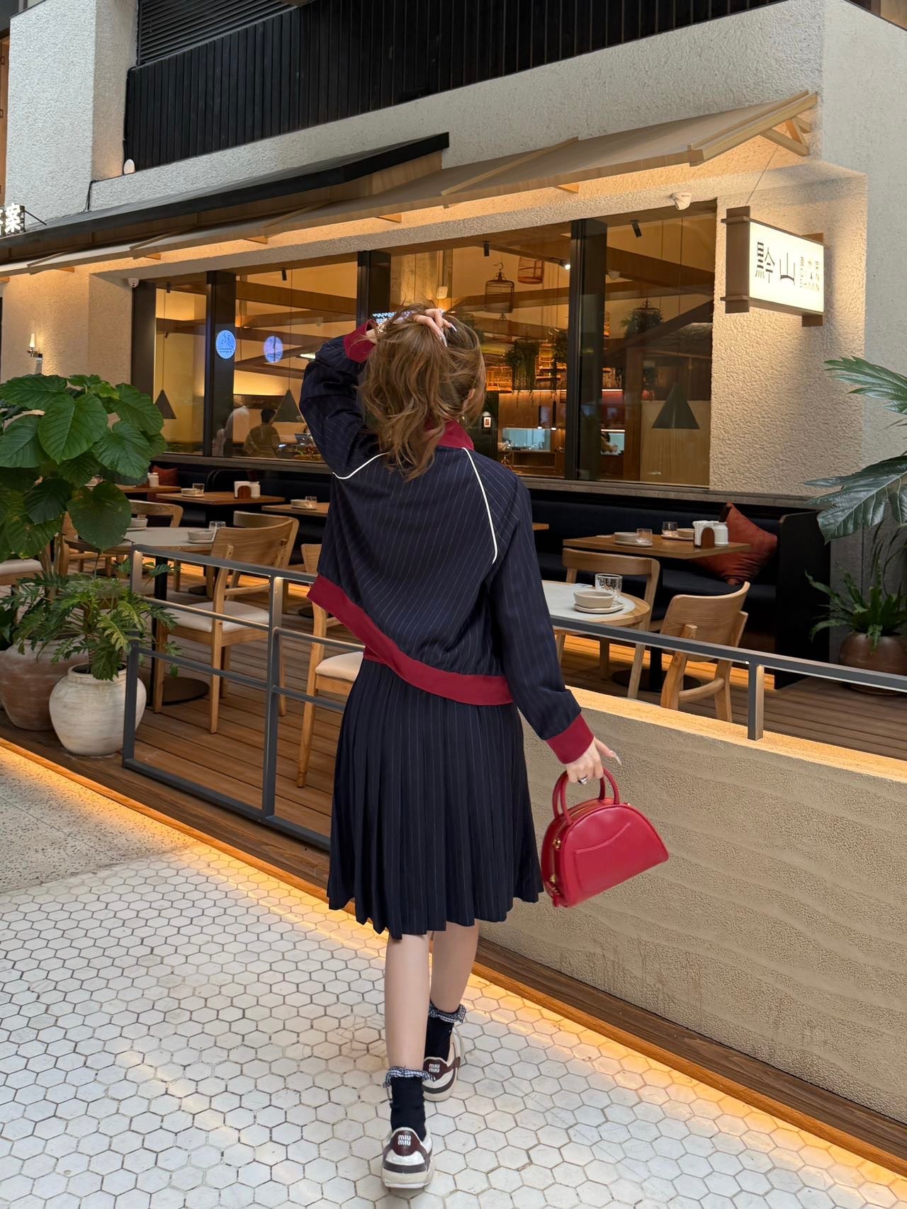 Miu 25fw pleated skirts