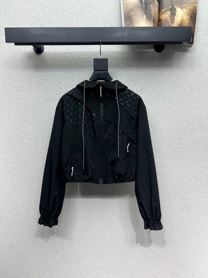 Louis 25fw printed hoodie