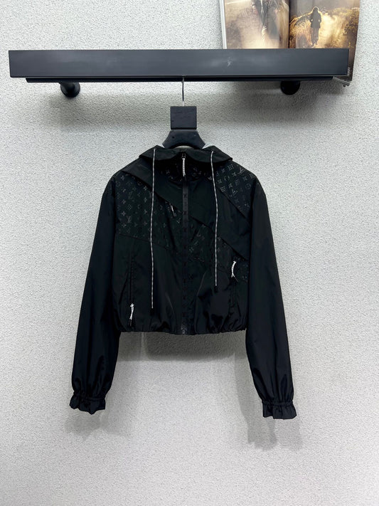 Louis 25fw printed hoodie