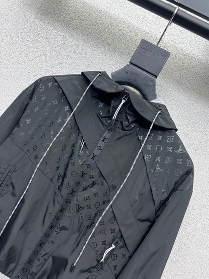 Louis 25fw printed hoodie