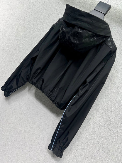 Louis 25fw printed hoodie