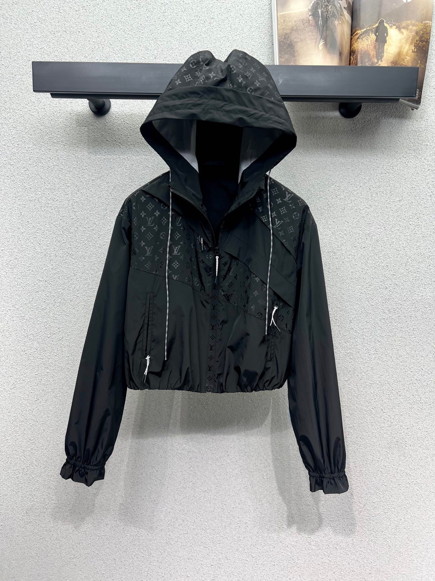 Louis 25fw printed hoodie