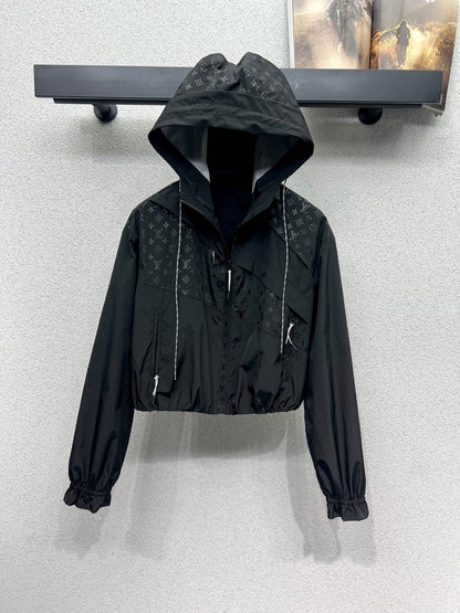 Louis 25fw printed hoodie