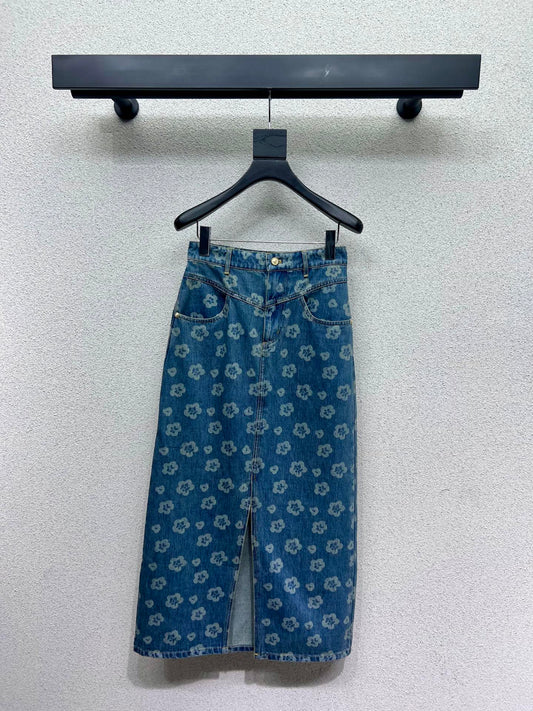 Chan 25fw printed skirts
