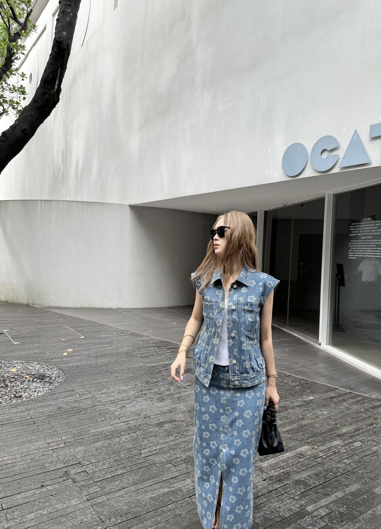 Chan 25fw printed skirts