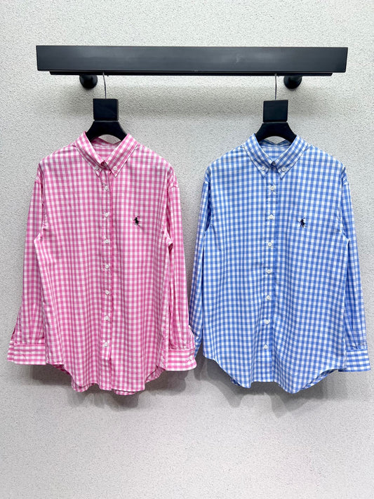 Ralph 25fw striped shirt
