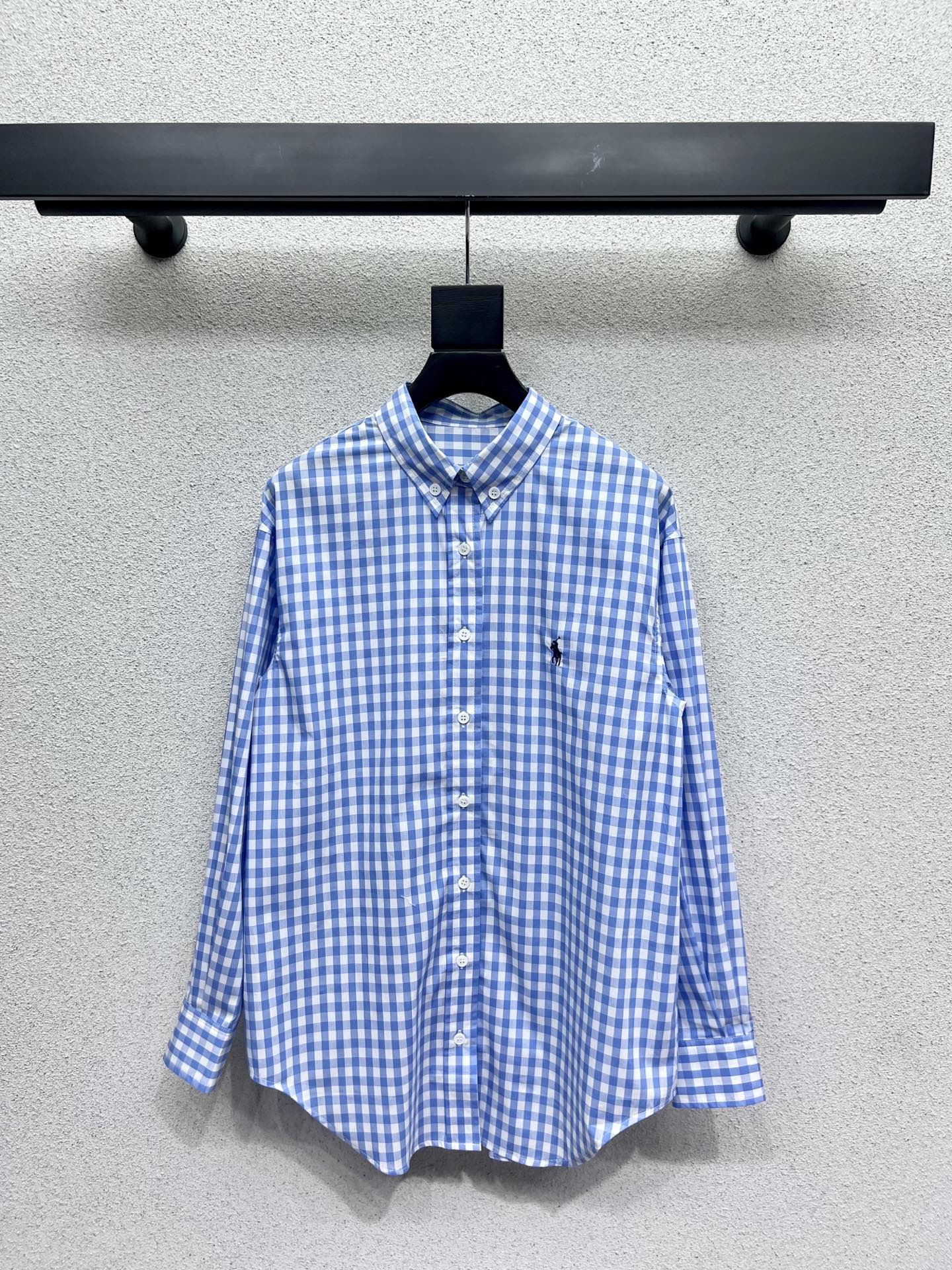 Ralph 25fw striped shirt