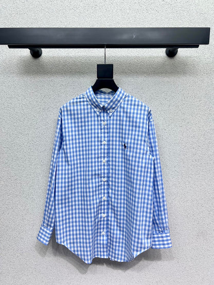 Ralph 25fw striped shirt