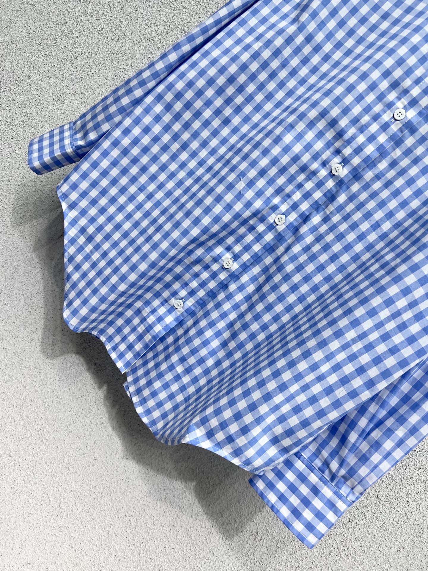 Ralph 25fw striped shirt