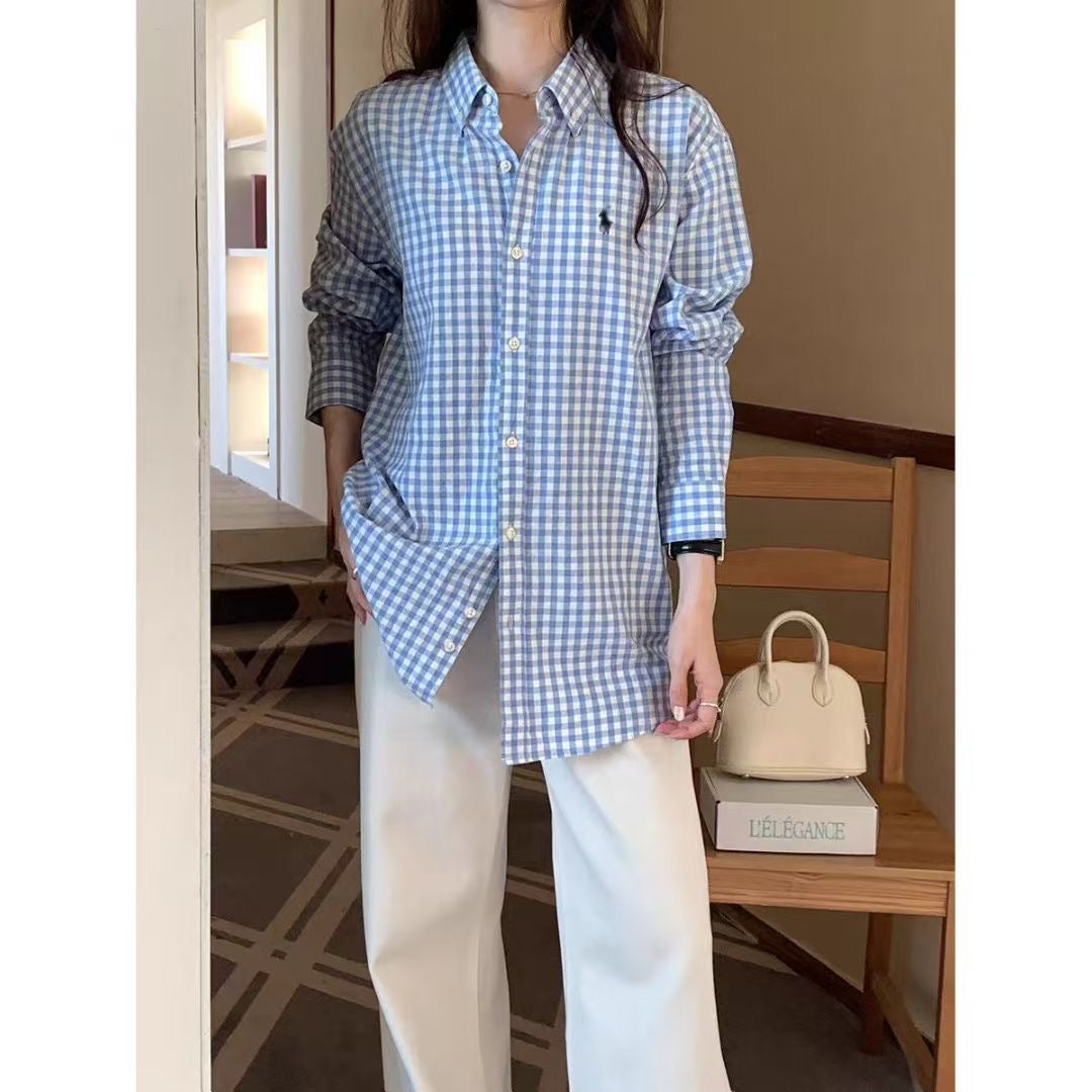 Ralph 25fw striped shirt