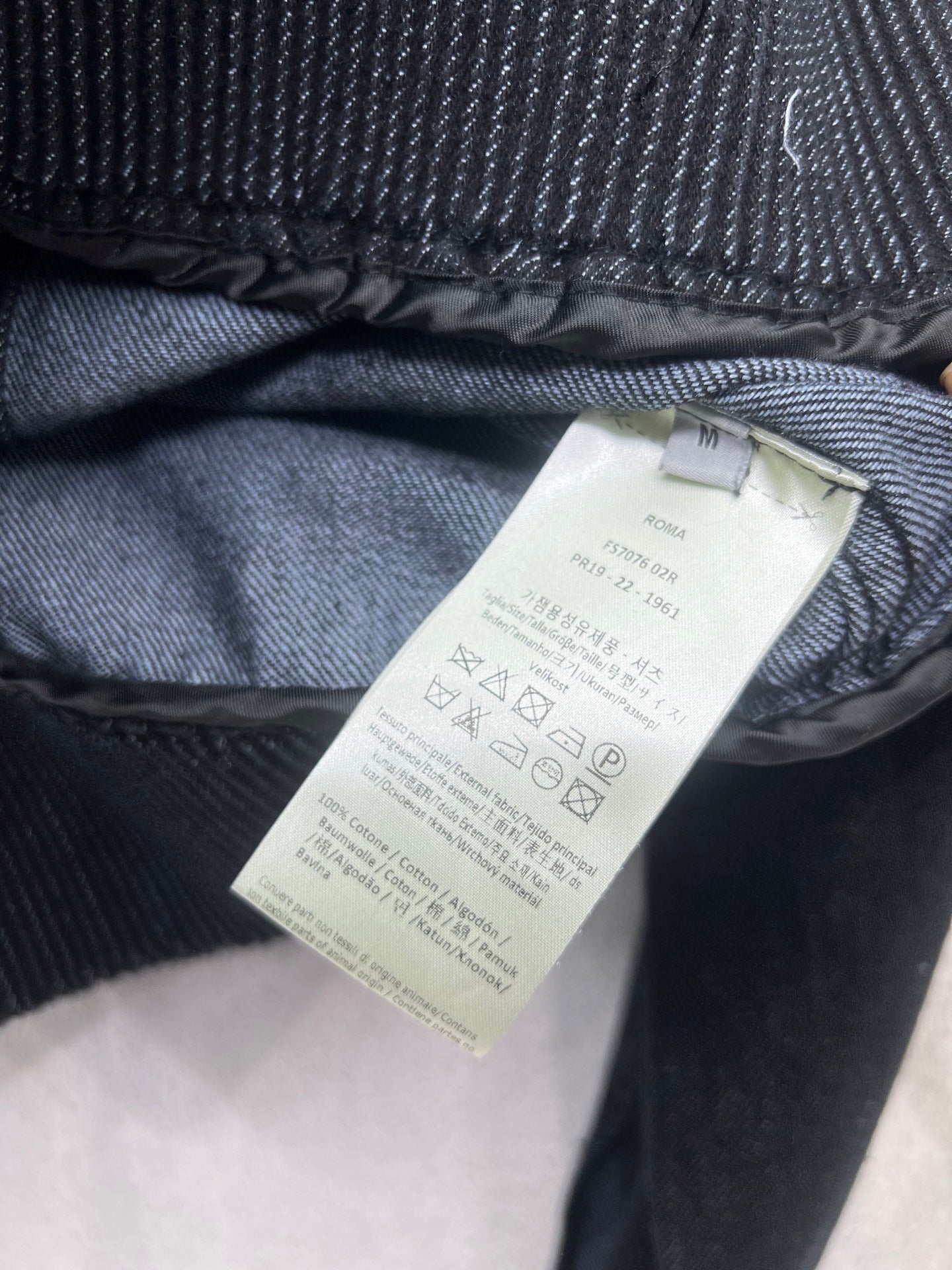 Fend 25fw denim jacket