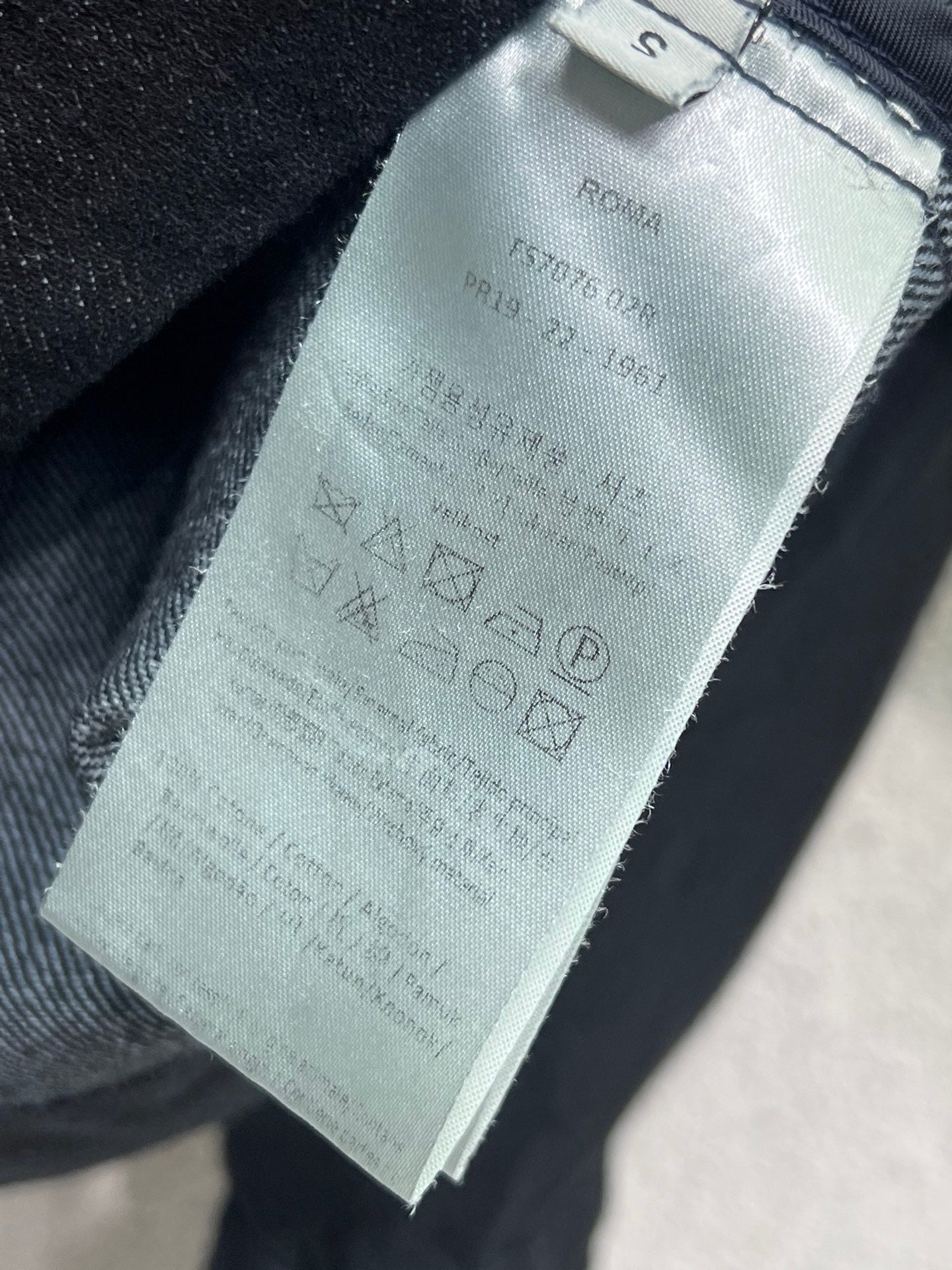 Fend 25fw denim coat