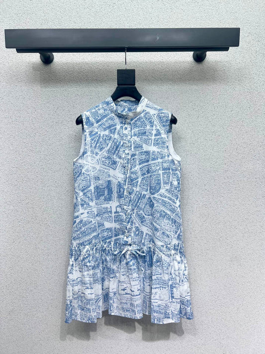 CD 25fw sleeveless dress