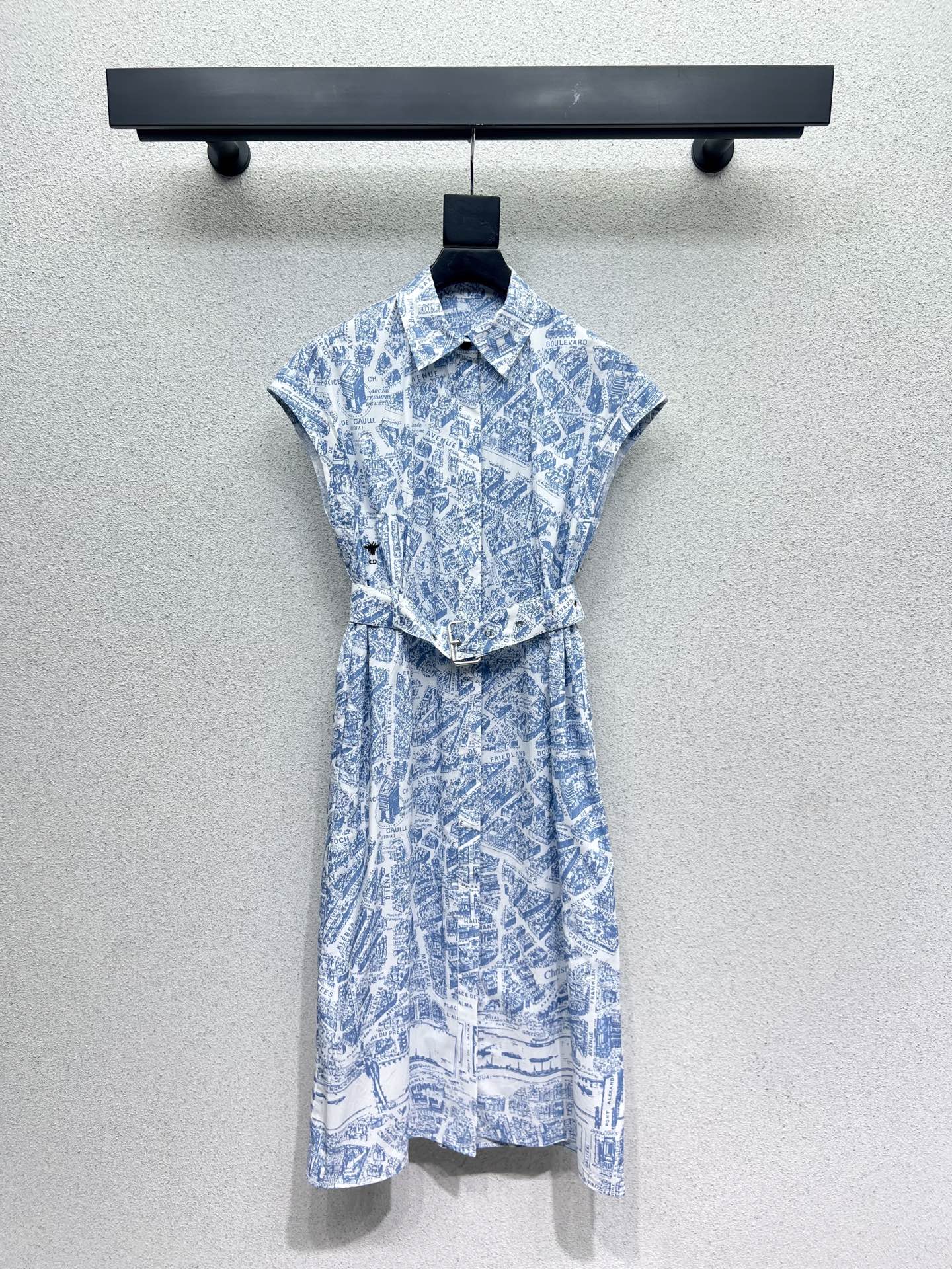 CD 25fw printed dress