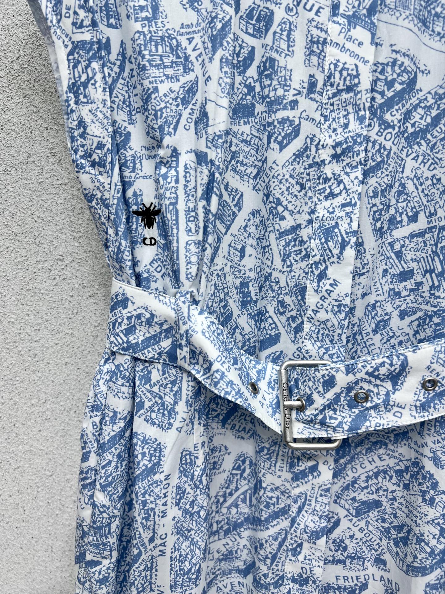 CD 25fw printed dress