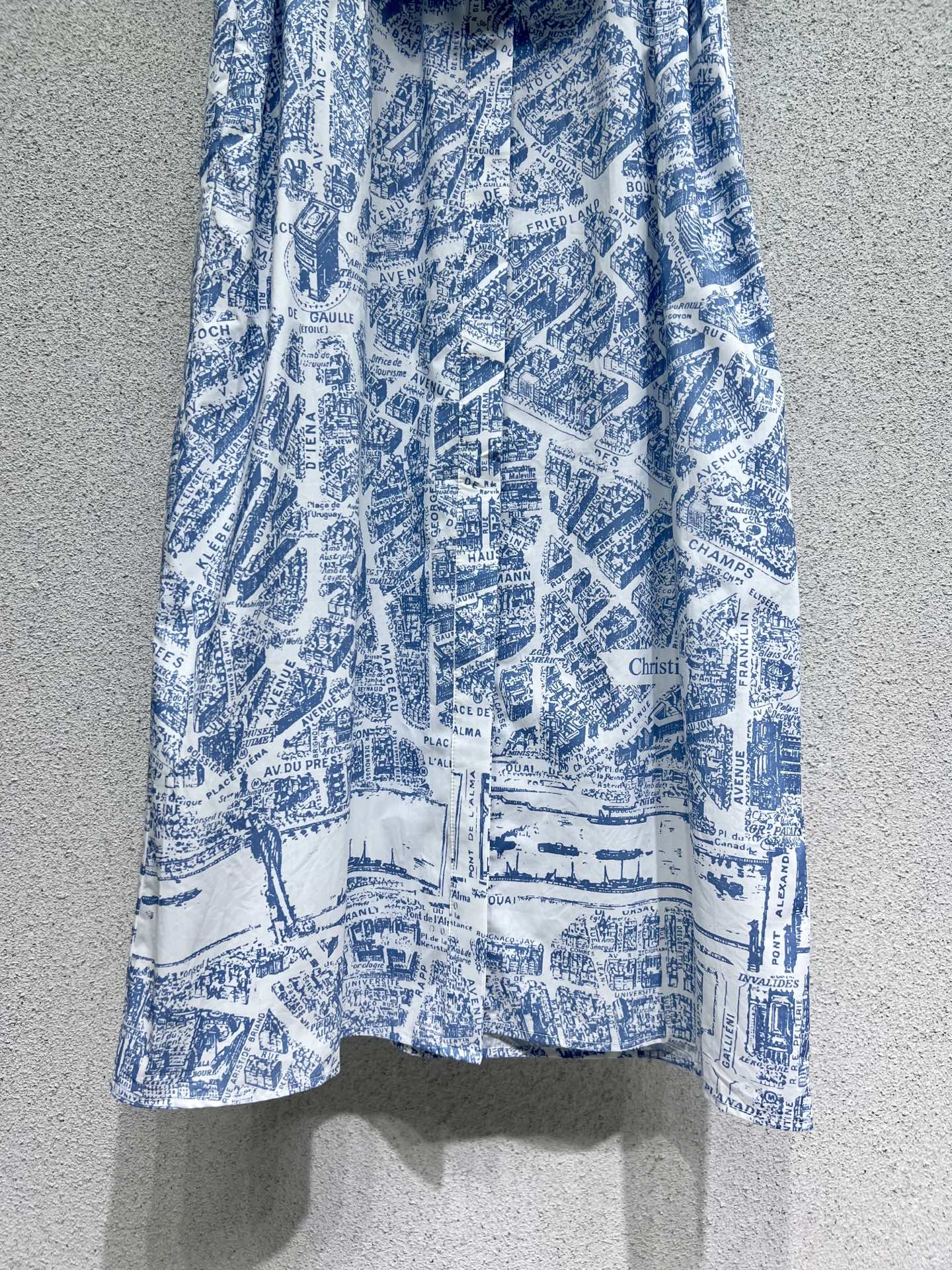 CD 25fw printed dress