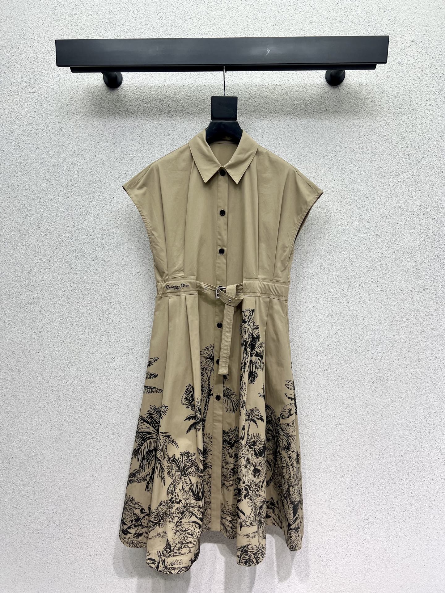 CD 25fw printed dress