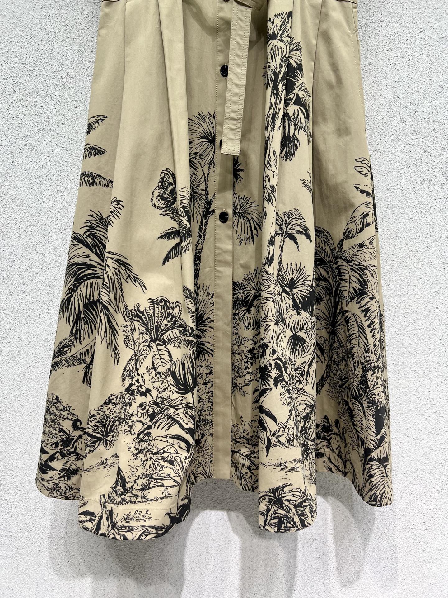 CD 25fw printed dress