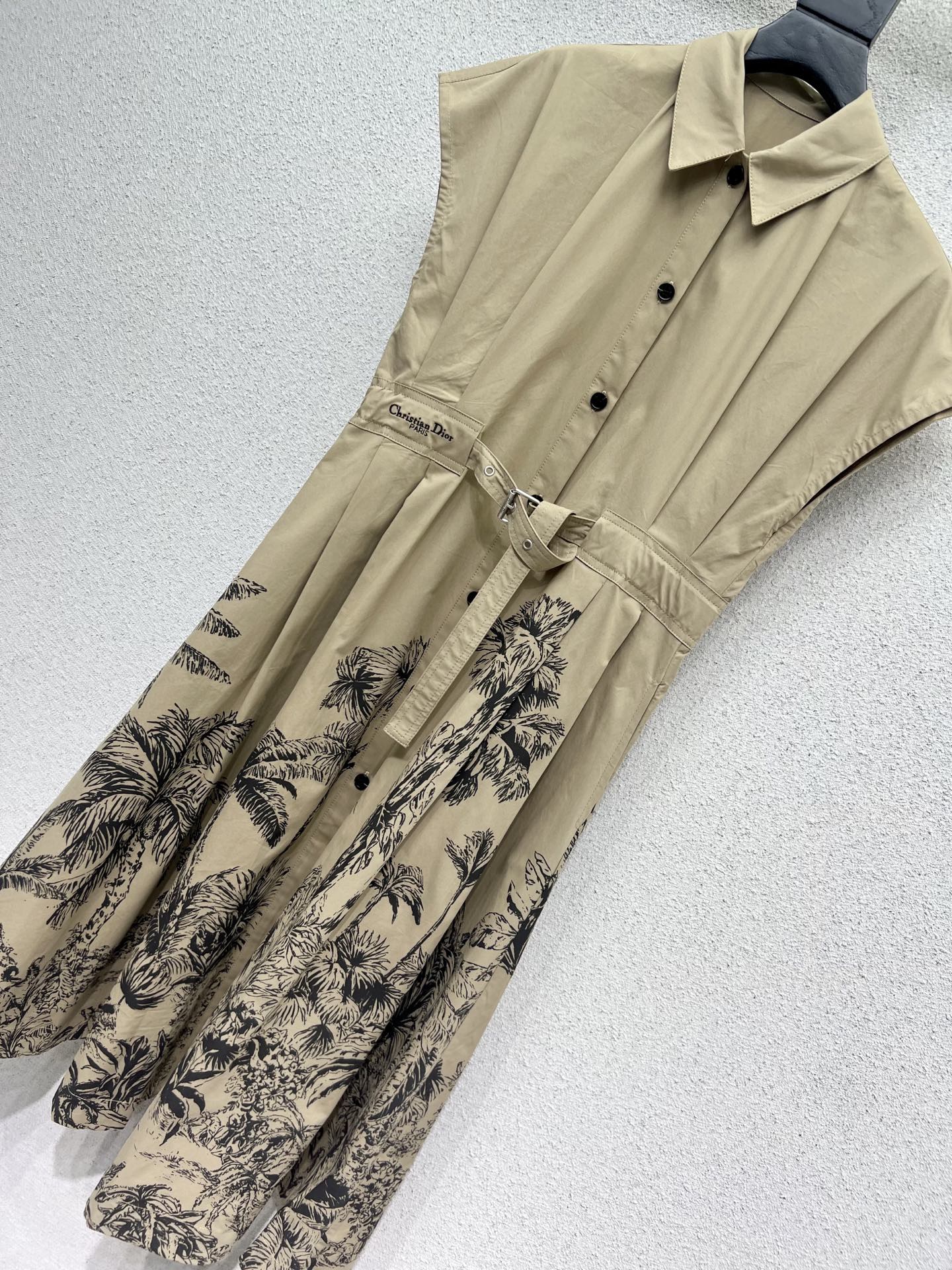 CD 25fw printed dress